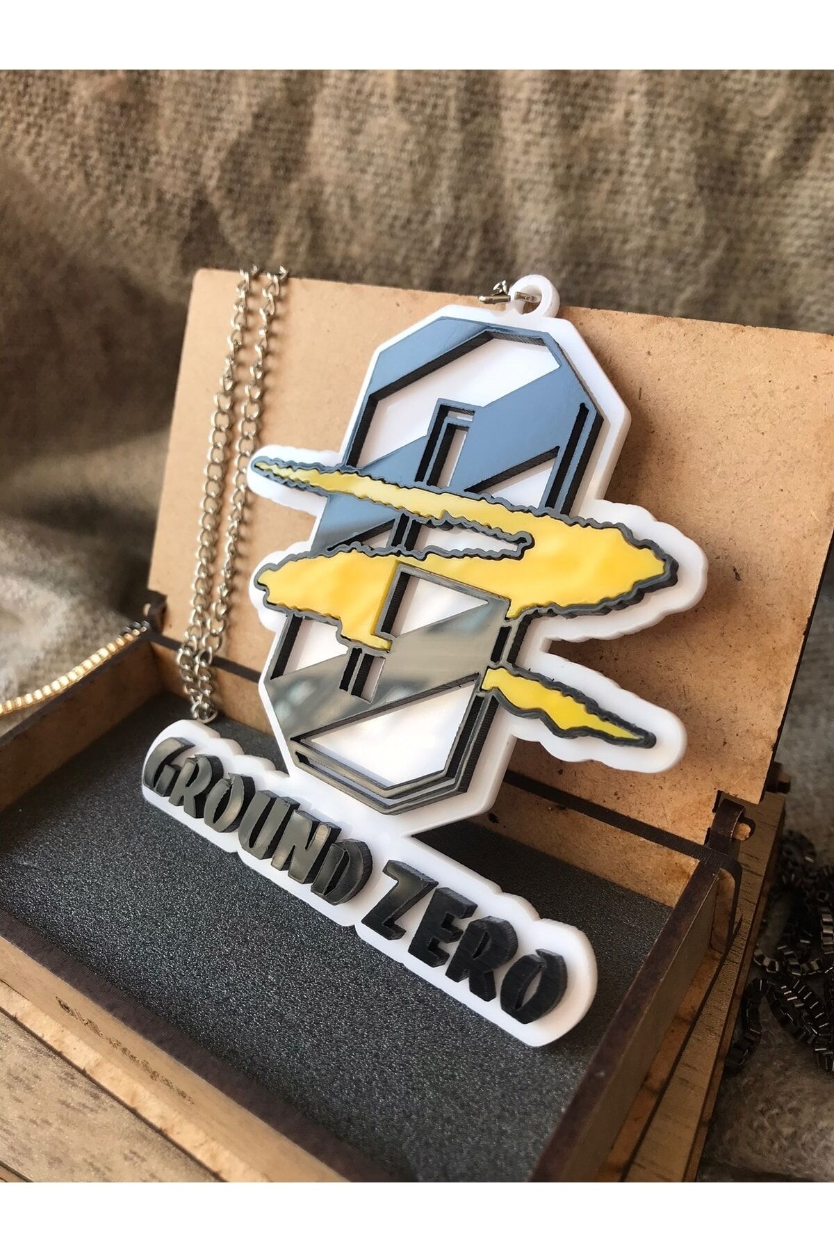 Pleksi Ground Zero Dikiz Ayna Süsü Aksesuar