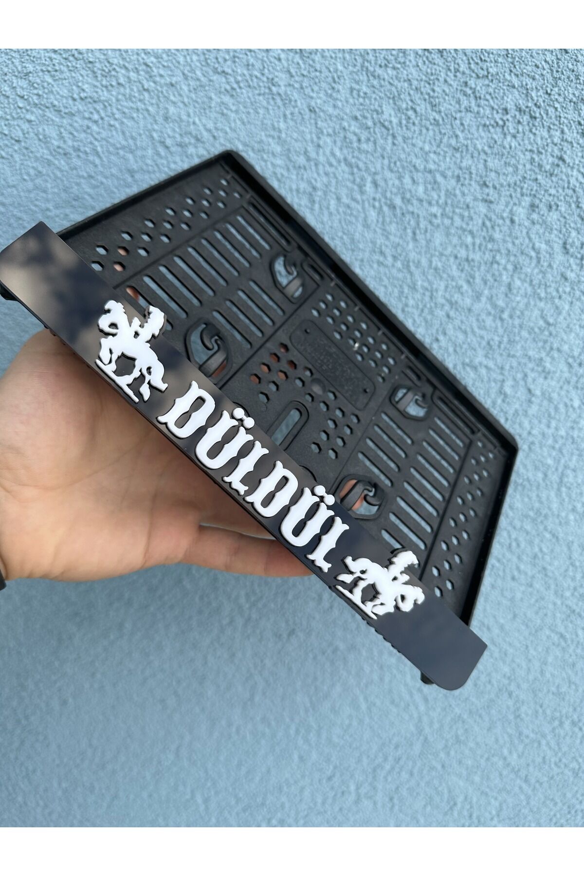 Red Kit Düldül 3d Kabrtmalı Pleksi Motor Plakalığı