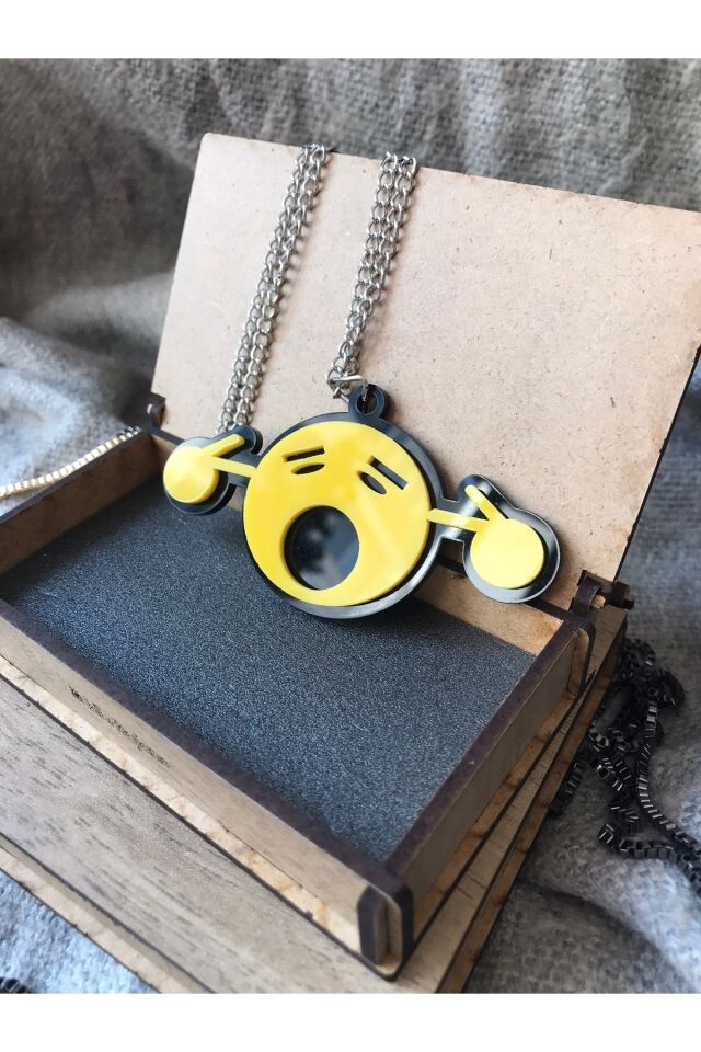 Pleksi Kulak Tıkayan Emoji Dikiz Ayna Süsü Aksesuar