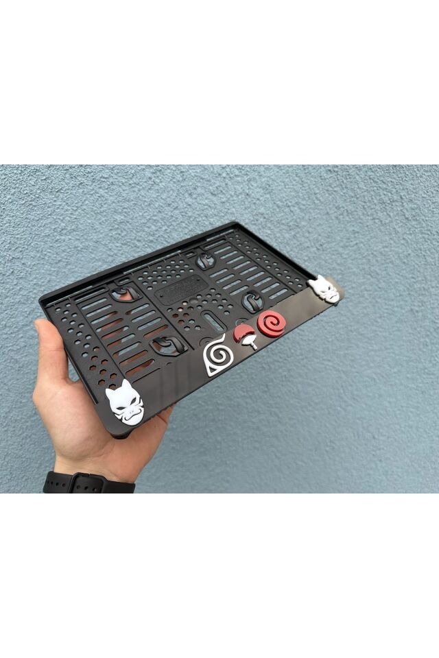 Anime 3d Kabrtmalı Pleksi Motor Plakalığı