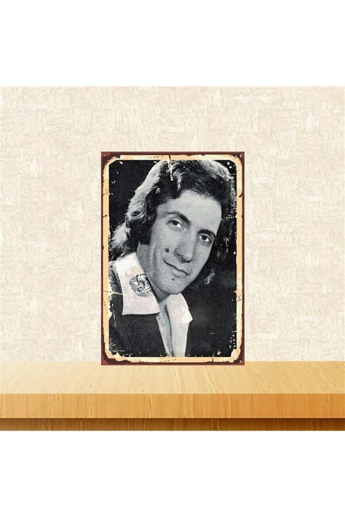 Izzet Altınmeşe Retro Ahşap Poster 20x30 Cm Tkfx3729