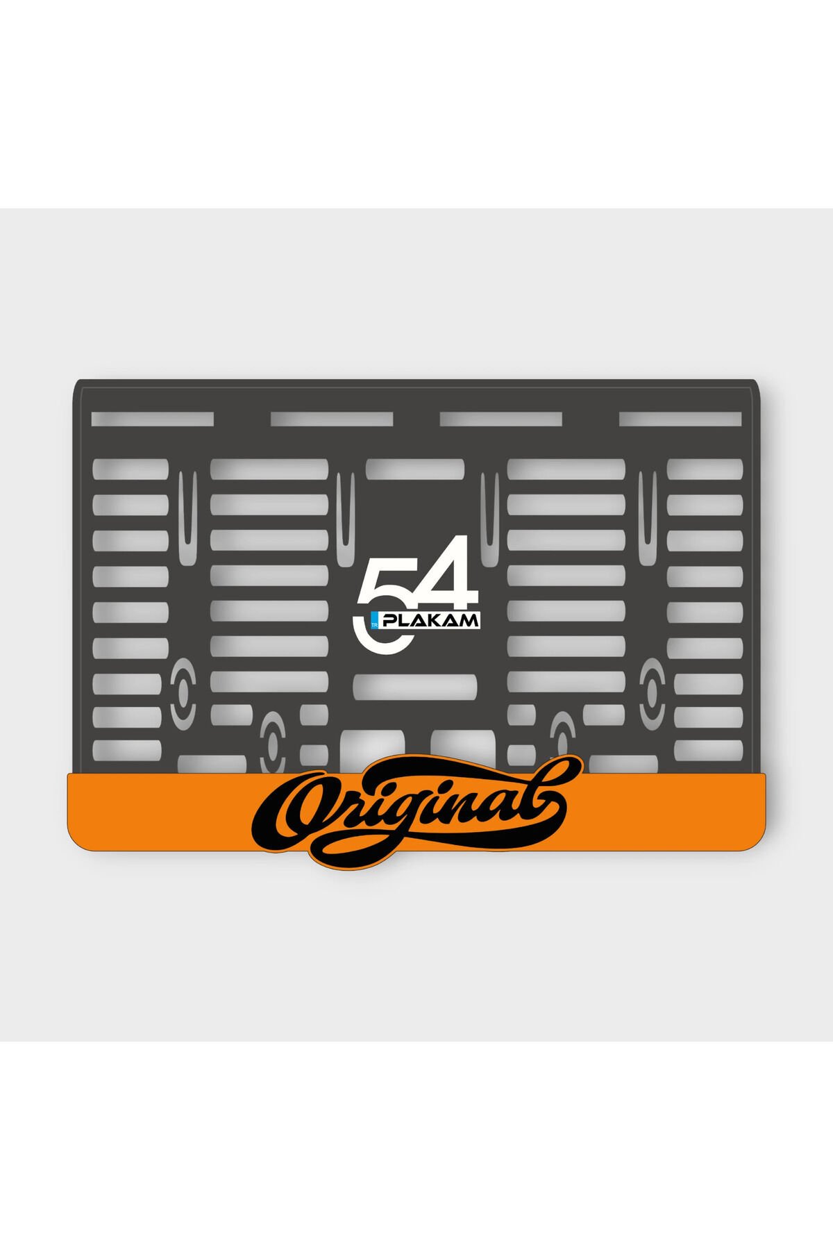 ORİGİNAL 3D KABARTMALI PLEKSİ MOTOR PLAKALIĞI