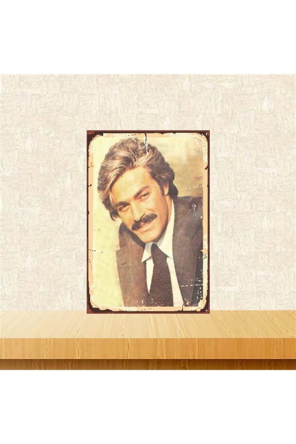 Kadir Inanır Retro Ahşap Poster 20x30cm
