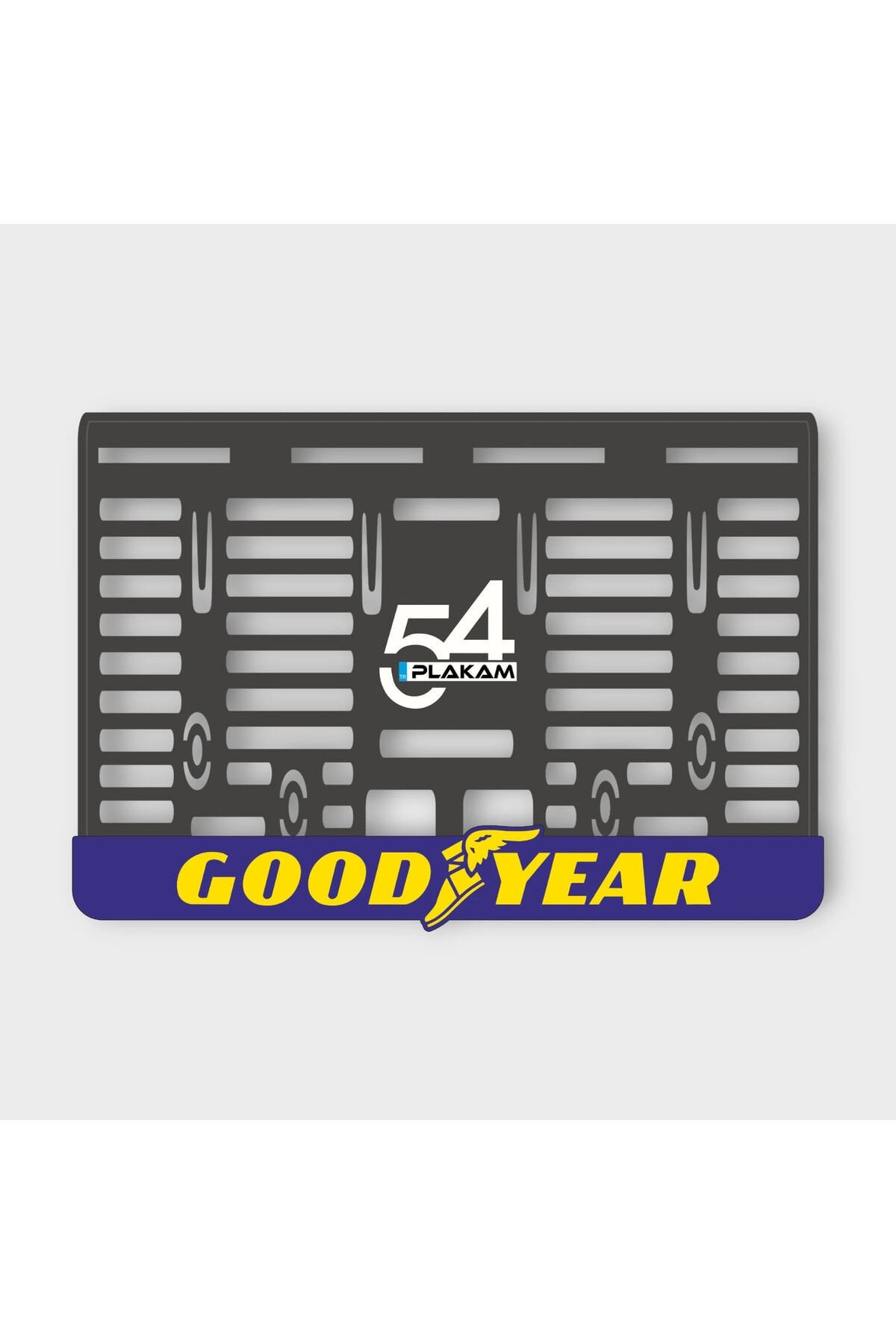 GOOD'YEAR 3D KABARTMALI PLEKSİ MOTOR PLAKALIĞI