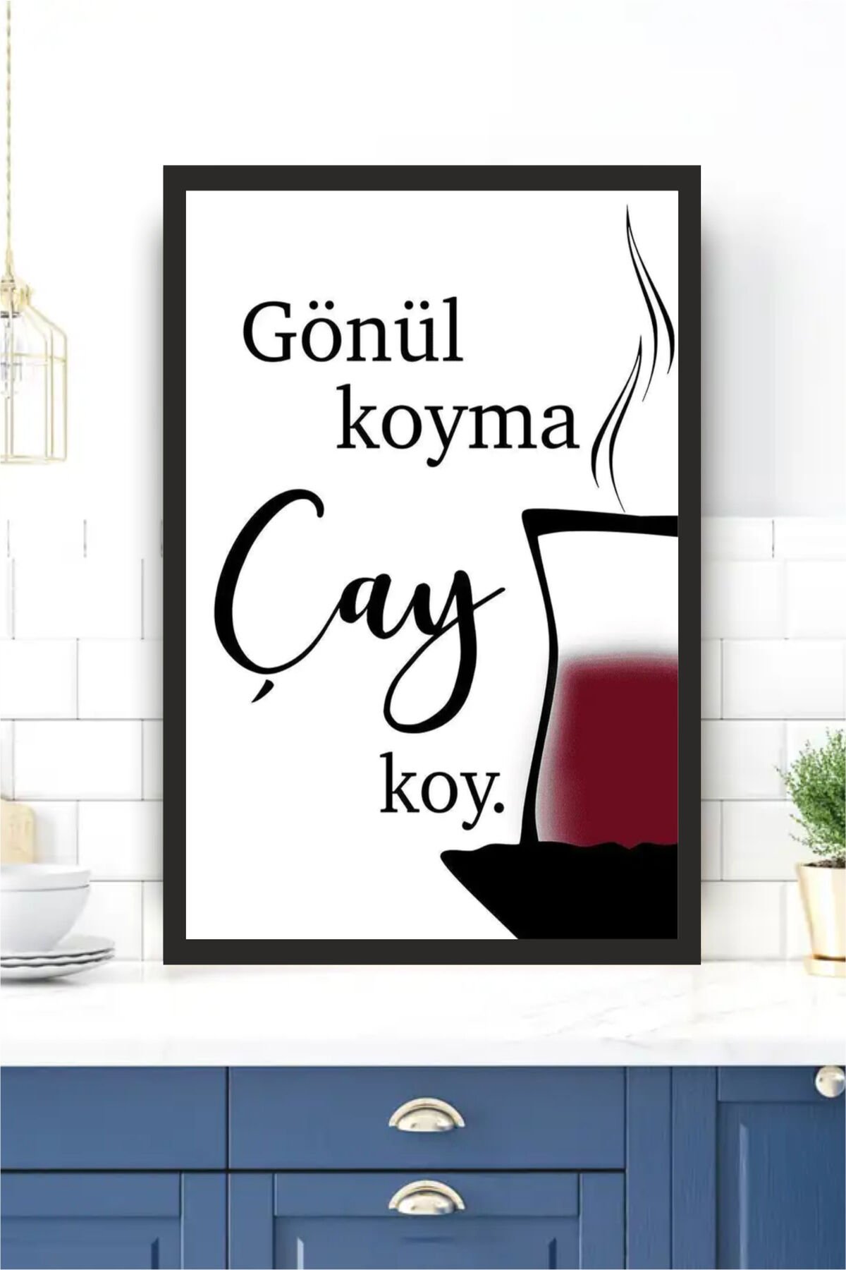 mutfak tasarımlı Çerçeve Görünümlü Mdf Tablo