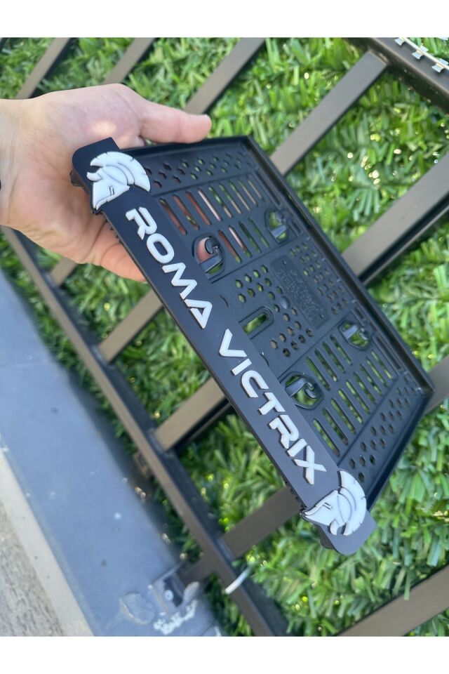 Gladyatör Roma Vıctrıx 3d Kabrtmalı Pleksi Motor Plakalığı