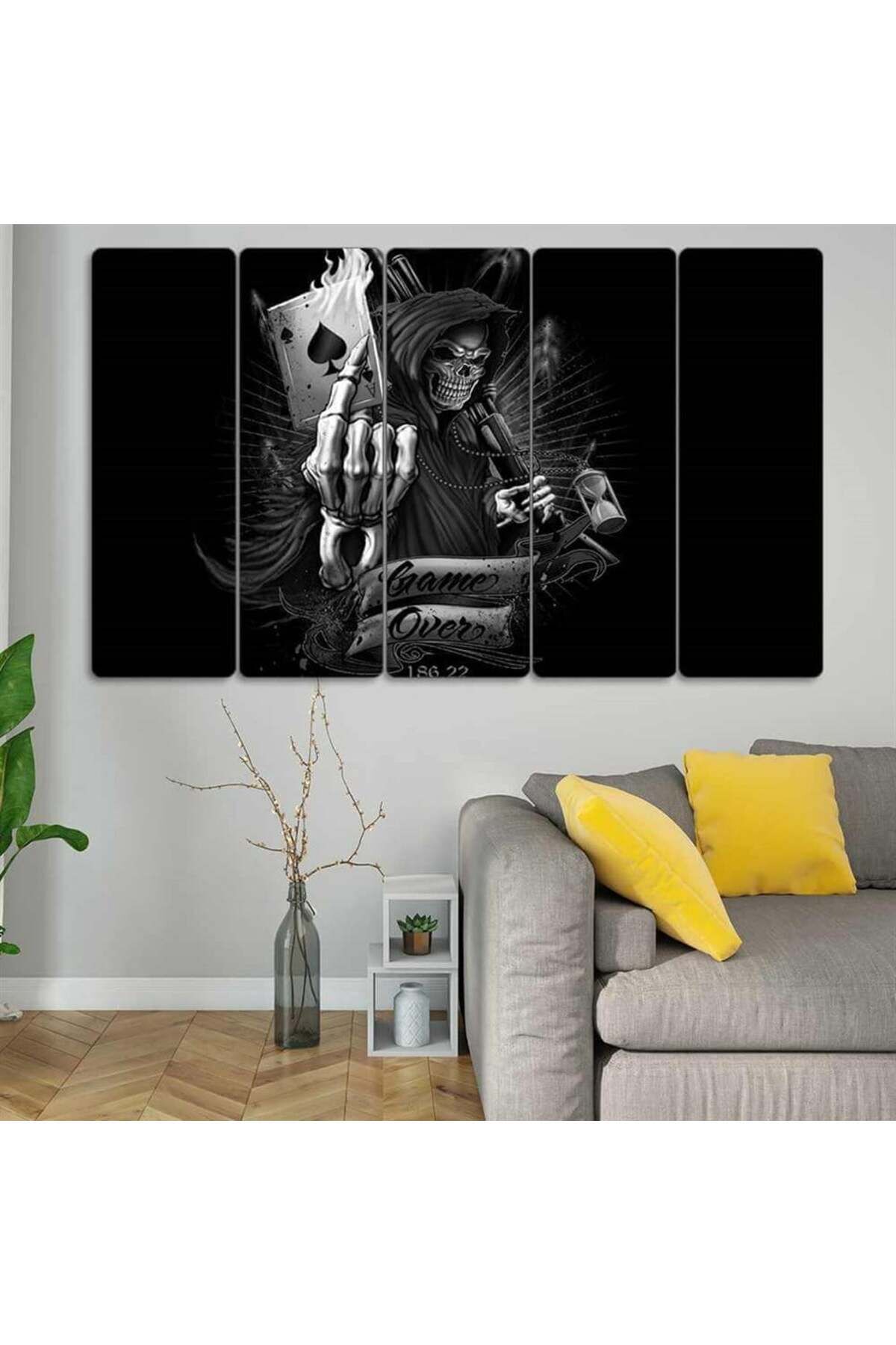 Zebaninin Son Kozu - 5 Parçalı Tablo