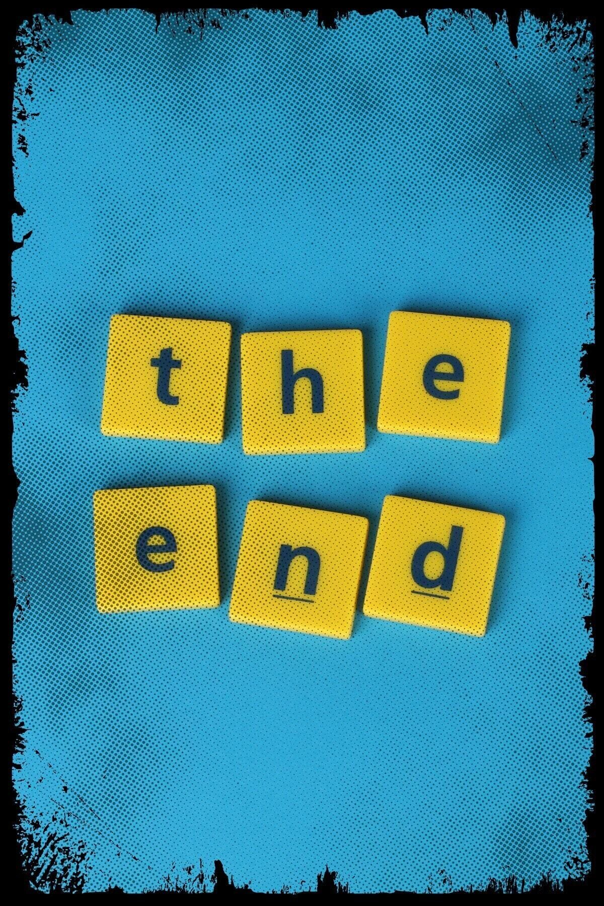 The End Ahşap Poster