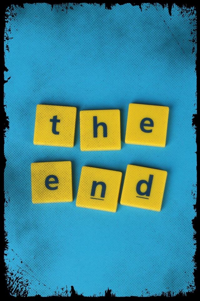 The End Ahşap Poster