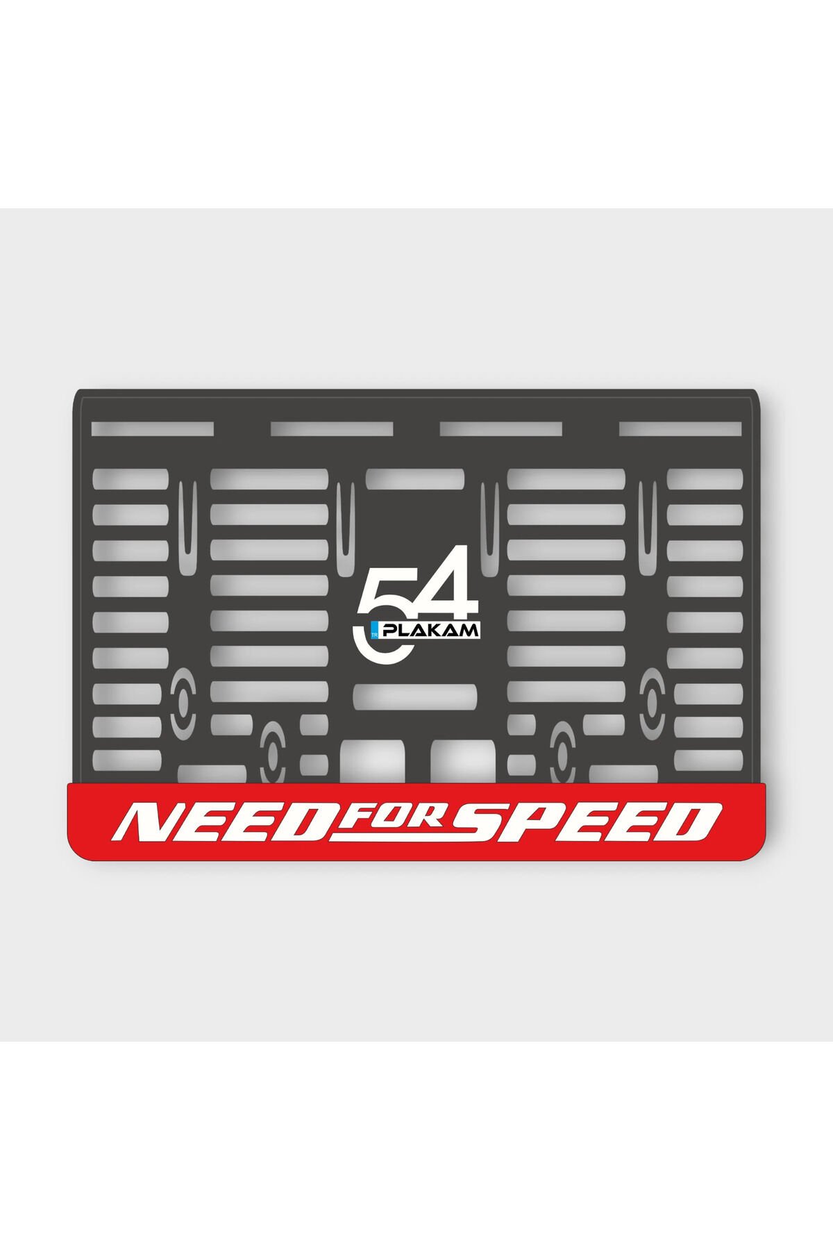 NEED FOR SPEED 3D KABARTMALI PLEKSİ MOTOR PLAKALIĞI