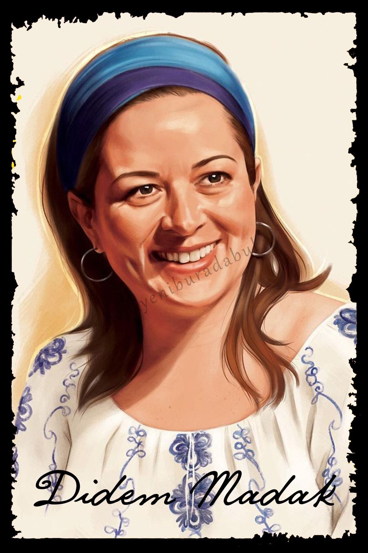 Didem Madak Edebiyat Temalı Ahşap Tablo / Poster