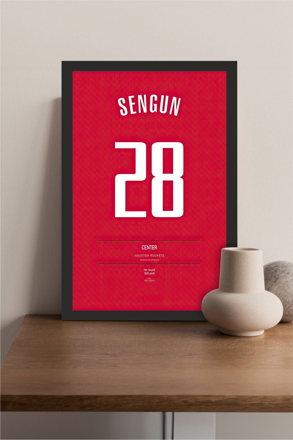 genç odası çerceve görünümlü mdf tablo