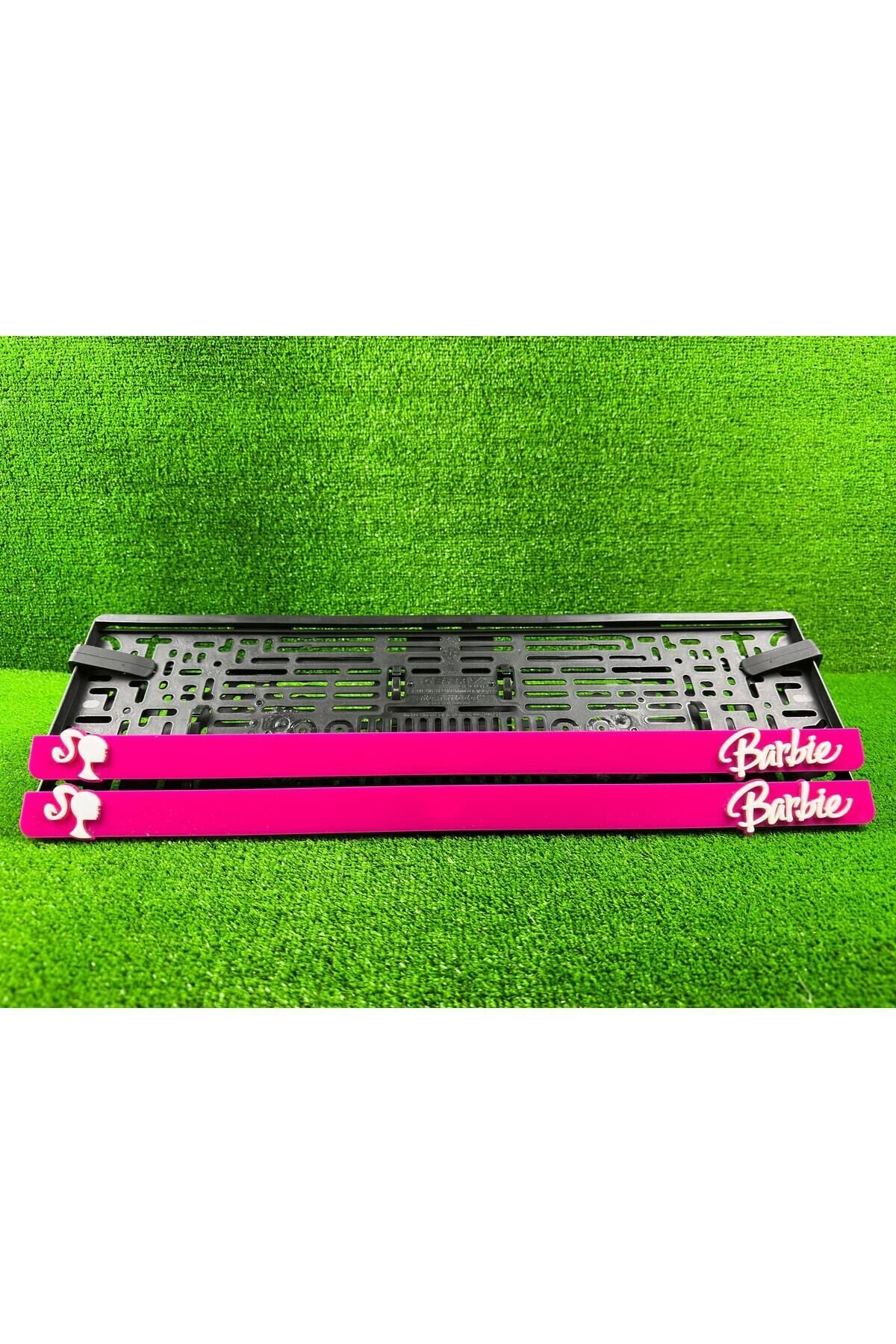 Vice City Pembe 3d Kabrtmalı Pleksi Araba Plakalığı 1 Takım