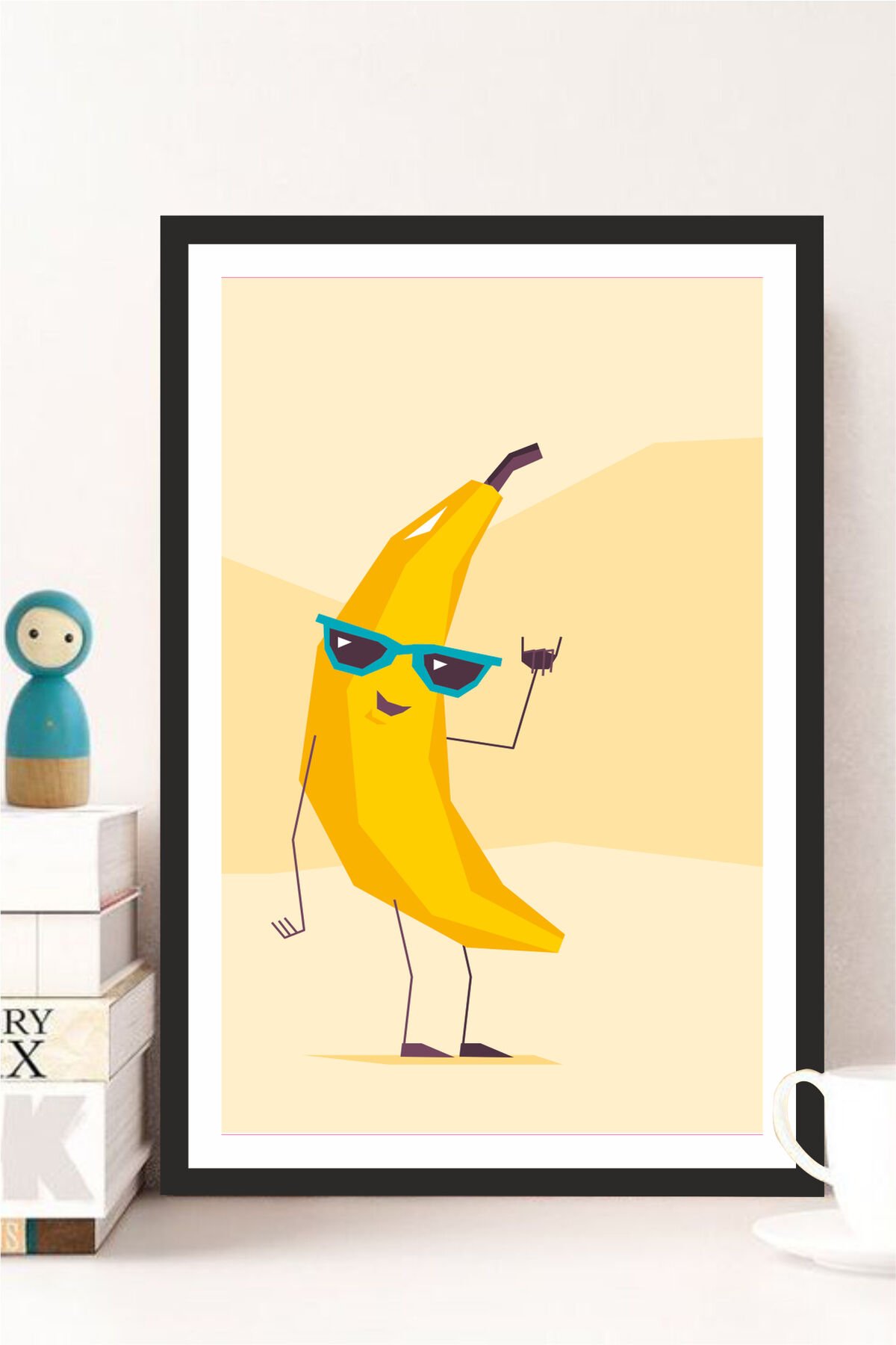 Çocuk Odası Tasarımlı Çerçeve Görünümlü Mdf Tablo