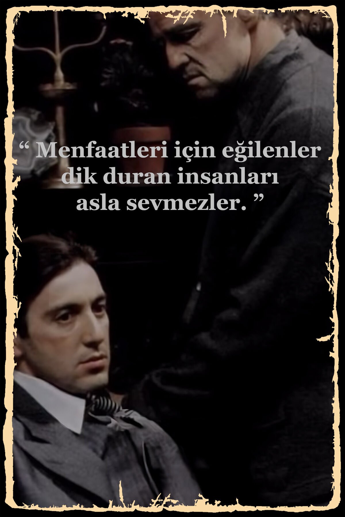 Duvar Yazıları Menfaatleri için eğilenler Retro Ahşap Poster 20x30 mdf uv