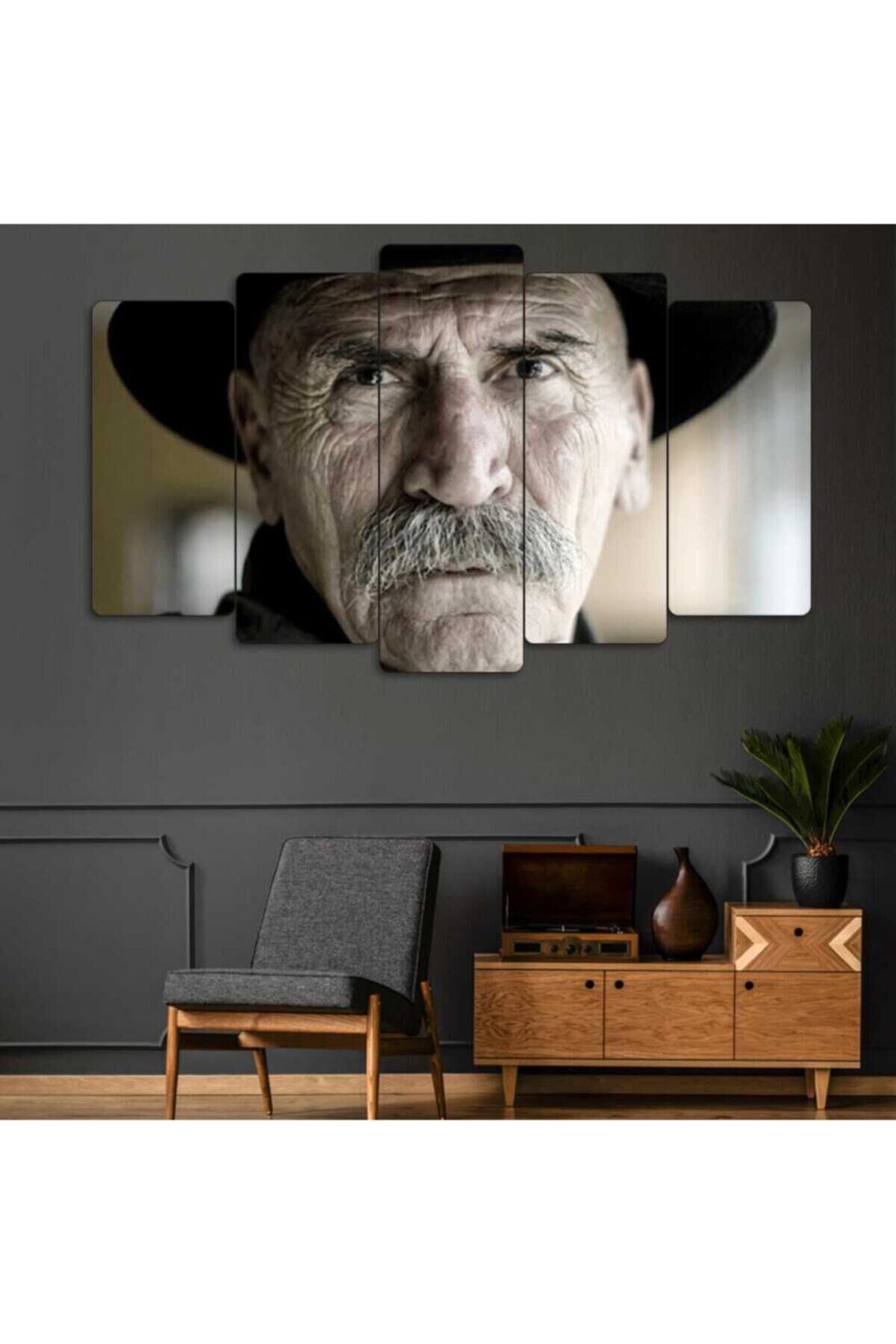 Tuncel Kurtiz, Ezel, Ramiz Baba - 5 Parçalı Tablo