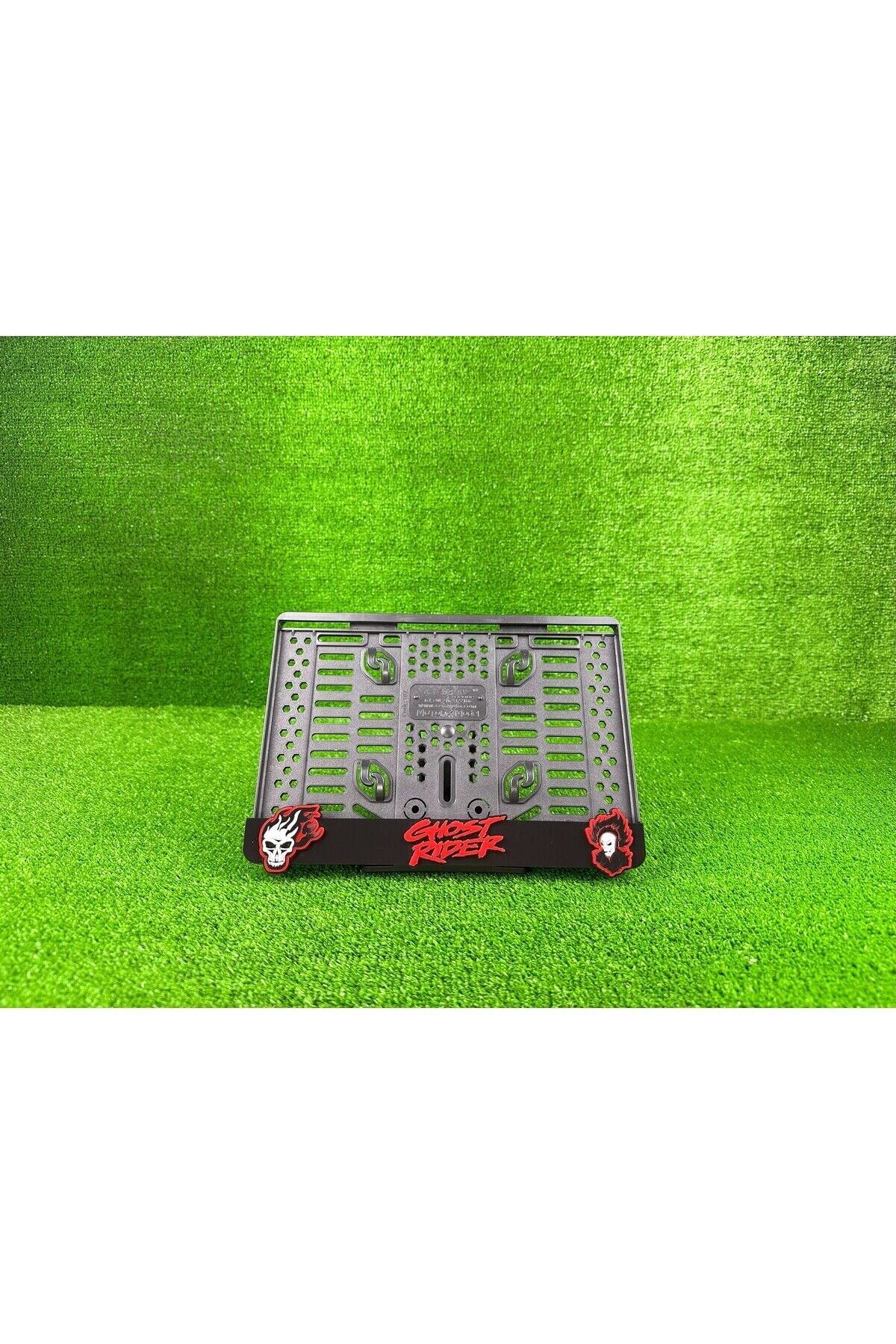 Ghost Rider 3d Kabrtmalı Pleksi Motor Plakalığı - 4