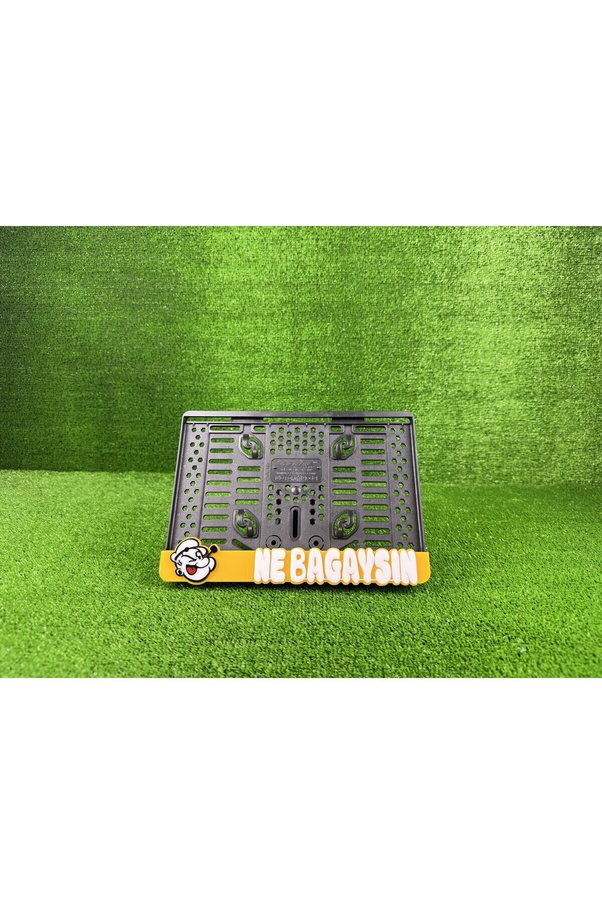 Temel Reis Ne Bagaysın 3d Kabrtmalı Pleksi Motor Plakalığı