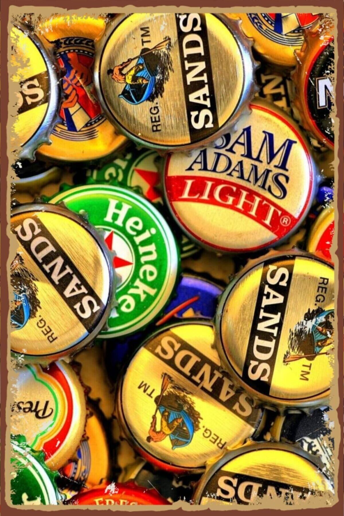 Kapak Görselli Retro Ahşap Poster