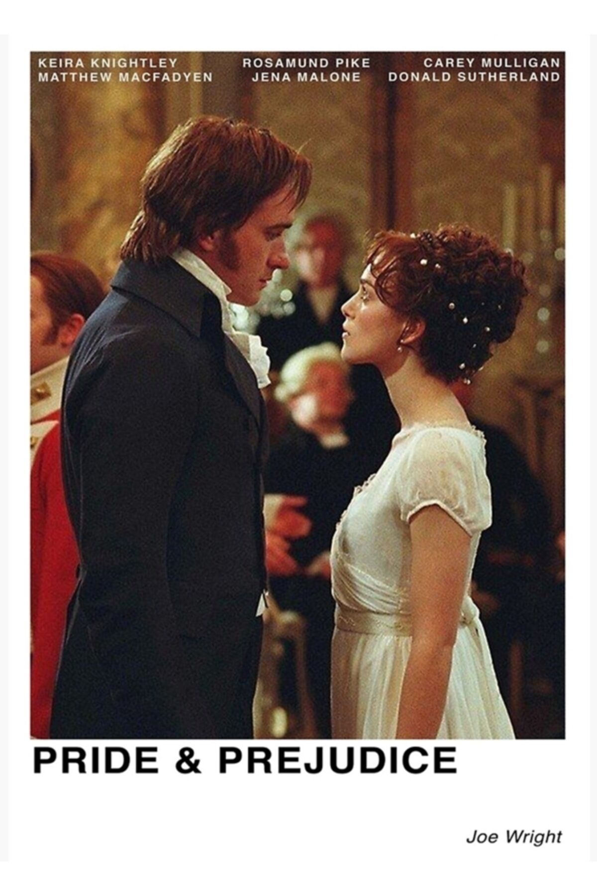 Gurur Ve Önyargı 2005 Tablo Ahşap Poster Dekoratif