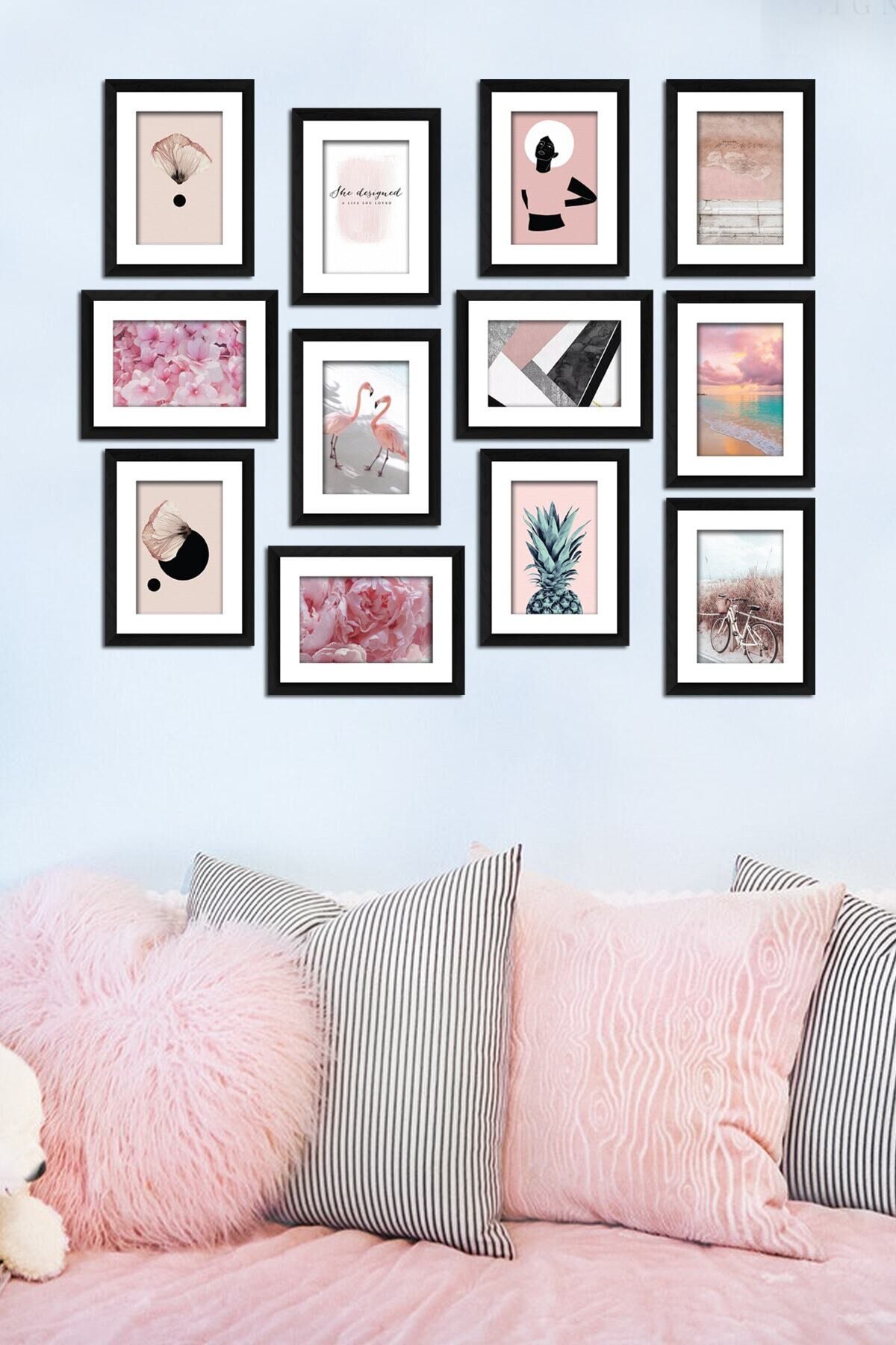 Modern Style 12 Parçalı Mdf Tablo Mck005