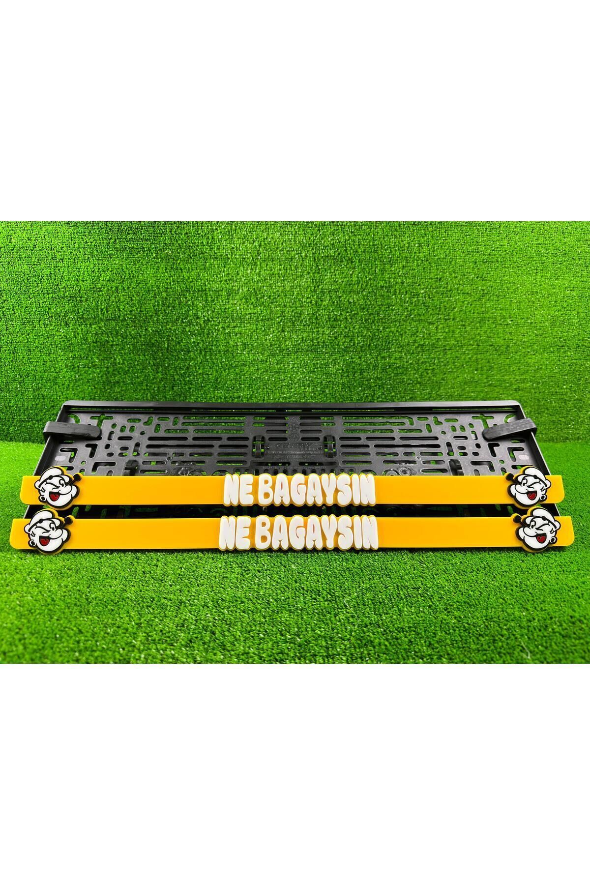 Temel Reis Ne Bagaysın 3d Kabrtmalı Pleksi Araba Plakalığı 1 Takım