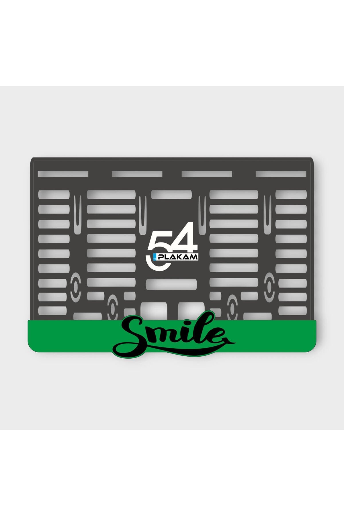 SMİLE 3D KABARTMALI PLEKSİ MOTOR PLAKALIĞI